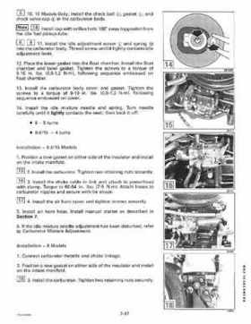 1996 Johnson/Evinrude Outboards 8 thru 15 Four-Stroke Service Repair Manual P/N 507121, Page 71
