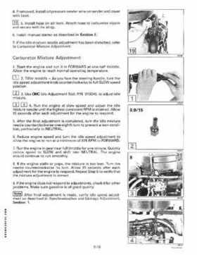 1996 Johnson/Evinrude Outboards 8 thru 15 Four-Stroke Service Repair Manual P/N 507121, Page 72
