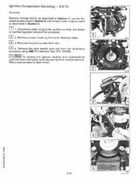 1996 Johnson/Evinrude Outboards 8 thru 15 Four-Stroke Service Repair Manual P/N 507121, Page 87