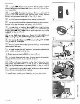 1996 Johnson/Evinrude Outboards 8 thru 15 Four-Stroke Service Repair Manual P/N 507121, Page 90