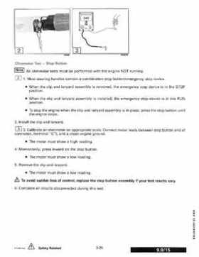 1996 Johnson/Evinrude Outboards 8 thru 15 Four-Stroke Service Repair Manual P/N 507121, Page 98