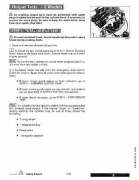 1996 Johnson/Evinrude Outboards 8 thru 15 Four-Stroke Service Repair Manual P/N 507121, Page 104