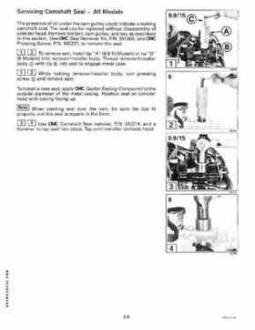 1996 Johnson/Evinrude Outboards 8 thru 15 Four-Stroke Service Repair Manual P/N 507121, Page 118