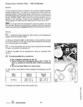 1996 Johnson/Evinrude Outboards 8 thru 15 Four-Stroke Service Repair Manual P/N 507121, Page 119