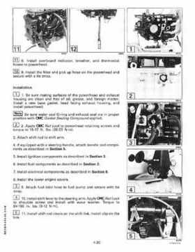 1996 Johnson/Evinrude Outboards 8 thru 15 Four-Stroke Service Repair Manual P/N 507121, Page 142