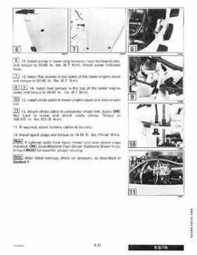1996 Johnson/Evinrude Outboards 8 thru 15 Four-Stroke Service Repair Manual P/N 507121, Page 143