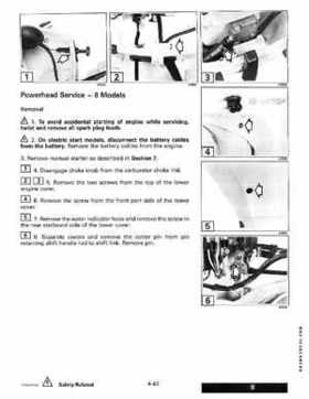 1996 Johnson/Evinrude Outboards 8 thru 15 Four-Stroke Service Repair Manual P/N 507121, Page 155