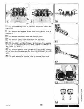 1996 Johnson/Evinrude Outboards 8 thru 15 Four-Stroke Service Repair Manual P/N 507121, Page 163