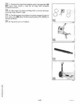 1996 Johnson/Evinrude Outboards 8 thru 15 Four-Stroke Service Repair Manual P/N 507121, Page 164