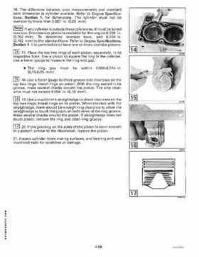 1996 Johnson/Evinrude Outboards 8 thru 15 Four-Stroke Service Repair Manual P/N 507121, Page 170