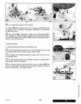 1996 Johnson/Evinrude Outboards 8 thru 15 Four-Stroke Service Repair Manual P/N 507121, Page 175