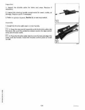 1996 Johnson/Evinrude Outboards 8 thru 15 Four-Stroke Service Repair Manual P/N 507121, Page 190