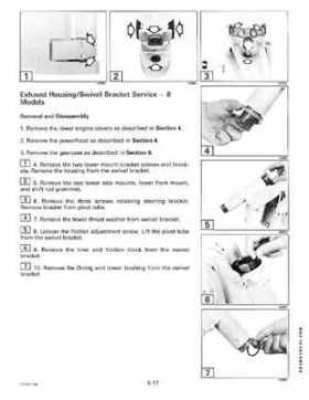 1996 Johnson/Evinrude Outboards 8 thru 15 Four-Stroke Service Repair Manual P/N 507121, Page 201