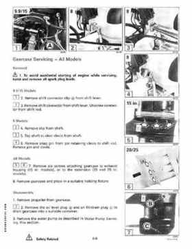 1996 Johnson/Evinrude Outboards 8 thru 15 Four-Stroke Service Repair Manual P/N 507121, Page 211