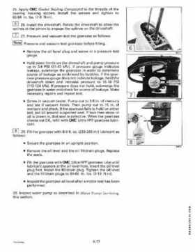 1996 Johnson/Evinrude Outboards 8 thru 15 Four-Stroke Service Repair Manual P/N 507121, Page 220