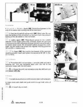 1996 Johnson/Evinrude Outboards 8 thru 15 Four-Stroke Service Repair Manual P/N 507121, Page 221