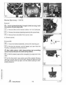 1996 Johnson/Evinrude Outboards 8 thru 15 Four-Stroke Service Repair Manual P/N 507121, Page 228