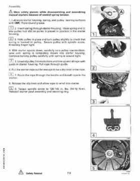 1996 Johnson/Evinrude Outboards 8 thru 15 Four-Stroke Service Repair Manual P/N 507121, Page 230
