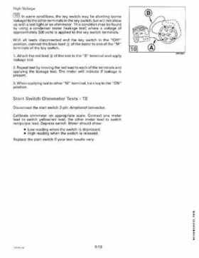 1996 Johnson/Evinrude Outboards 8 thru 15 Four-Stroke Service Repair Manual P/N 507121, Page 247