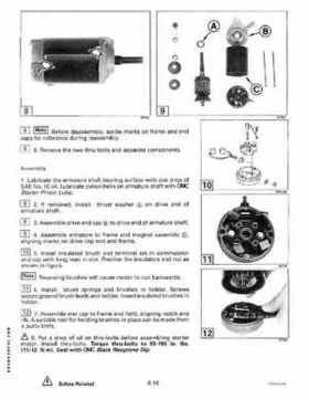 1996 Johnson/Evinrude Outboards 8 thru 15 Four-Stroke Service Repair Manual P/N 507121, Page 250