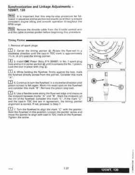 1997 Johnson Evinrude "EU" 125C, 130, 200, 225, 250 90 LV Service Repair Manual, P/N 507269, Page 43