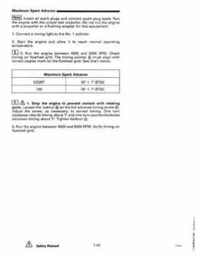 1997 Johnson Evinrude "EU" 125C, 130, 200, 225, 250 90 LV Service Repair Manual, P/N 507269, Page 48