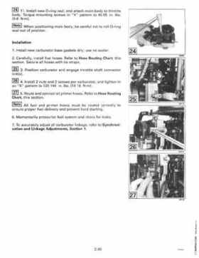 1997 Johnson Evinrude "EU" 125C, 130, 200, 225, 250 90 LV Service Repair Manual, P/N 507269, Page 106