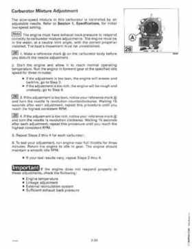 1997 Johnson Evinrude "EU" 125C, 130, 200, 225, 250 90 LV Service Repair Manual, P/N 507269, Page 107