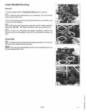 1997 Johnson Evinrude "EU" 125C, 130, 200, 225, 250 90 LV Service Repair Manual, P/N 507269, Page 108