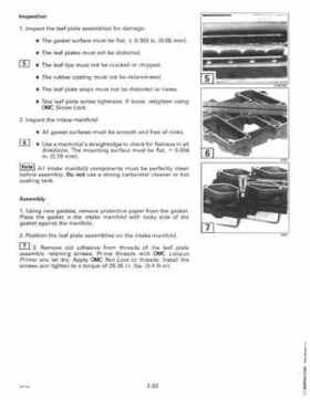 1997 Johnson Evinrude "EU" 125C, 130, 200, 225, 250 90 LV Service Repair Manual, P/N 507269, Page 109