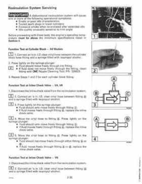 1997 Johnson Evinrude "EU" 125C, 130, 200, 225, 250 90 LV Service Repair Manual, P/N 507269, Page 111