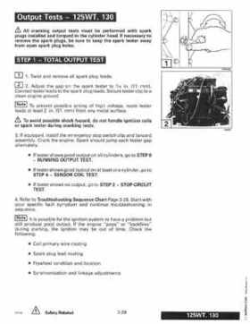 1997 Johnson Evinrude "EU" 125C, 130, 200, 225, 250 90 LV Service Repair Manual, P/N 507269, Page 148