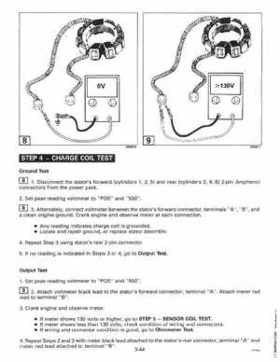 1997 Johnson Evinrude "EU" 125C, 130, 200, 225, 250 90 LV Service Repair Manual, P/N 507269, Page 163