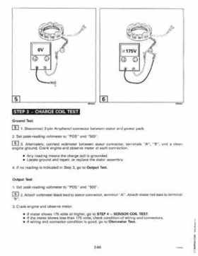 1997 Johnson Evinrude "EU" 125C, 130, 200, 225, 250 90 LV Service Repair Manual, P/N 507269, Page 185