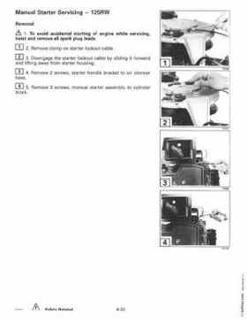 1997 Johnson Evinrude "EU" 125C, 130, 200, 225, 250 90 LV Service Repair Manual, P/N 507269, Page 223