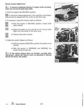 1997 Johnson Evinrude "EU" 125C, 130, 200, 225, 250 90 LV Service Repair Manual, P/N 507269, Page 231