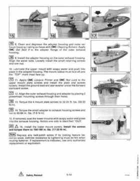 1997 Johnson Evinrude "EU" 125C, 130, 200, 225, 250 90 LV Service Repair Manual, P/N 507269, Page 261