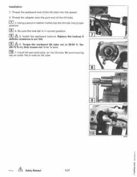 1997 Johnson Evinrude "EU" 125C, 130, 200, 225, 250 90 LV Service Repair Manual, P/N 507269, Page 272