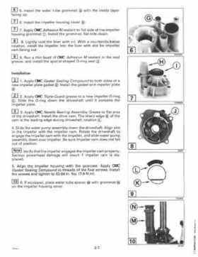 1997 Johnson Evinrude "EU" 125C, 130, 200, 225, 250 90 LV Service Repair Manual, P/N 507269, Page 279