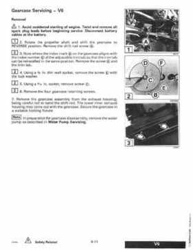 1997 Johnson Evinrude "EU" 125C, 130, 200, 225, 250 90 LV Service Repair Manual, P/N 507269, Page 283