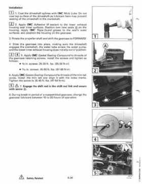 1997 Johnson Evinrude "EU" 125C, 130, 200, 225, 250 90 LV Service Repair Manual, P/N 507269, Page 298