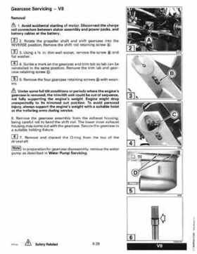 1997 Johnson Evinrude "EU" 125C, 130, 200, 225, 250 90 LV Service Repair Manual, P/N 507269, Page 301