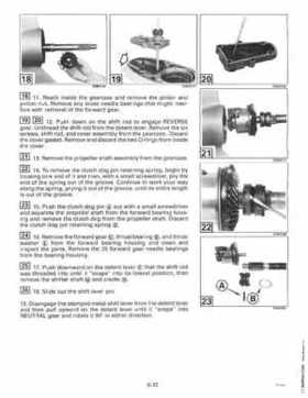 1997 Johnson Evinrude "EU" 125C, 130, 200, 225, 250 90 LV Service Repair Manual, P/N 507269, Page 304