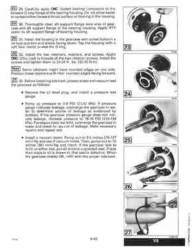 1997 Johnson Evinrude "EU" 125C, 130, 200, 225, 250 90 LV Service Repair Manual, P/N 507269, Page 315