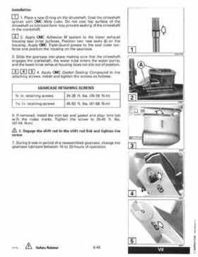 1997 Johnson Evinrude "EU" 125C, 130, 200, 225, 250 90 LV Service Repair Manual, P/N 507269, Page 317