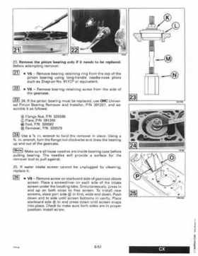 1997 Johnson Evinrude "EU" 125C, 130, 200, 225, 250 90 LV Service Repair Manual, P/N 507269, Page 323
