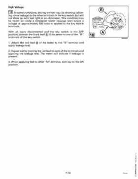 1997 Johnson Evinrude "EU" 125C, 130, 200, 225, 250 90 LV Service Repair Manual, P/N 507269, Page 348