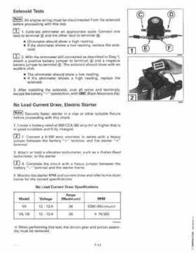 1997 Johnson Evinrude "EU" 125C, 130, 200, 225, 250 90 LV Service Repair Manual, P/N 507269, Page 349