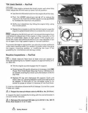 1997 Johnson Evinrude "EU" 125C, 130, 200, 225, 250 90 LV Service Repair Manual, P/N 507269, Page 390