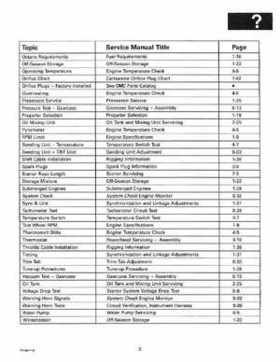1997 Johnson/Evinrude EU 25, 35 HP 3-Cylinder outboards Service Repair Manual P/N 507264, Page 5